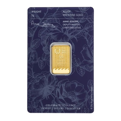 Royal Mint - Best Wishes - 5g - zlatý investiční slitek