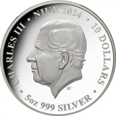 Radījumi no dzīlēm - 5 oz - Kolekcijas sudraba monēta