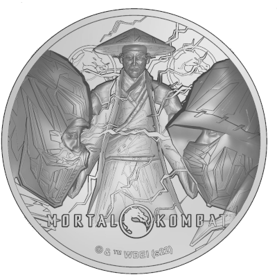 Nāves cīņa - 2 unces - sudraba kolekcijas monēta