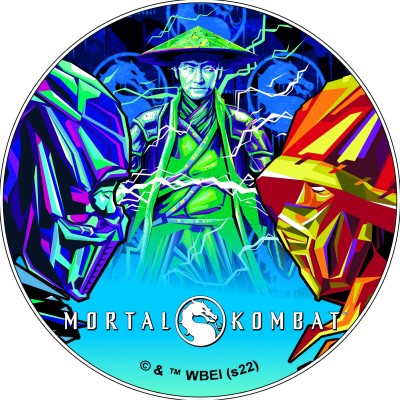 Nāves cīņa - 2 unces - sudraba kolekcijas monēta