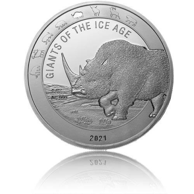 Ledus laikmeta milži - 8 oz - Kolekcijas sudraba monētas