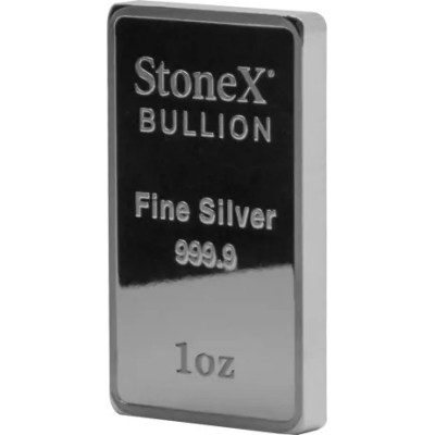 StoneX - 1 Oz - Silver Investment Ingot
