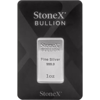 StoneX - 1 Oz - Silver Investment Ingot