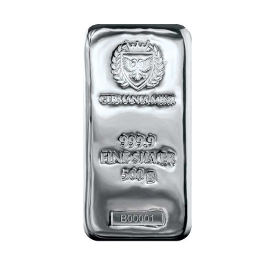Germania Mint - 500g - Silver Investment Bar