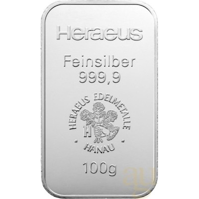 Argor-Heraeus 100 g - Investīciju sudraba dārgmetāli (delivery 30.6.2025)