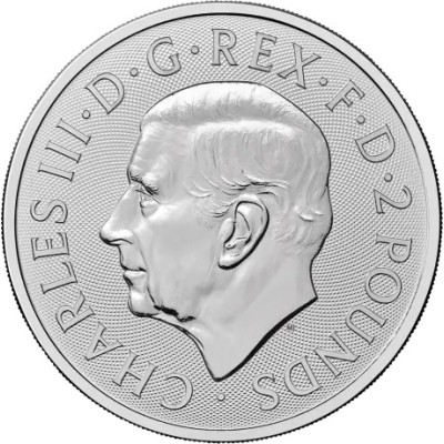 Lielbritānija (2025) - 1 unce - Sudraba investīciju monēta (izsniedz 10.5.2025)