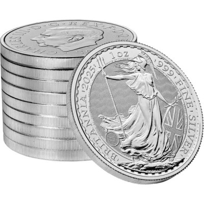 Lielbritānija (2025) - 1 unce - Sudraba investīciju monēta (izsniedz 10.5.2025)