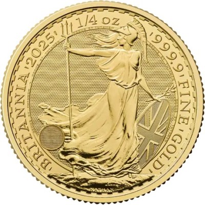 Lielbritānija (2025) - 1/4 oz - zelta monēta