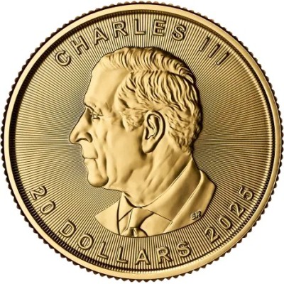 Kļavas lapa (2025) - 1/2 Oz - zelta monēta