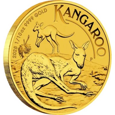 Kangaroo (2025) - 1/10 Oz - Gold Investment Coin