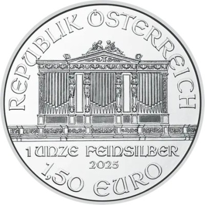 Vīnes filharmoniķi (2025) - 1 Oz - sudraba investīciju monēta