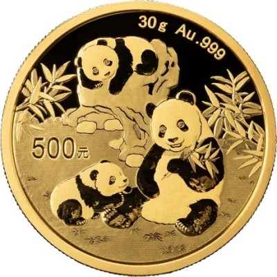Panda (2025) - 30g - zelta investīciju monēta