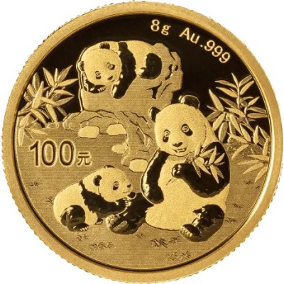 Panda (2025) - 8g - zelta investīciju monēta