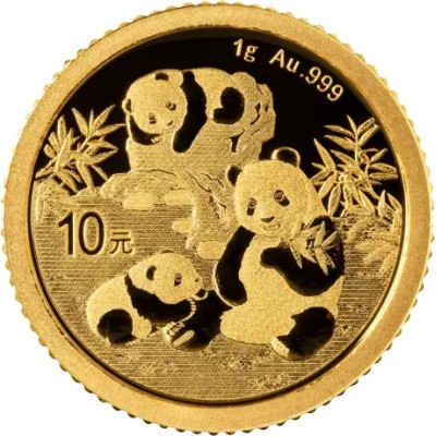Panda (2025) - 1g - zelta investīciju monēta