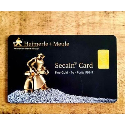 Heimerle + Meule - 1g - zelta investīciju stienis