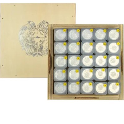 Noasa šķirsts (2025) - 1/2 Oz - sudraba investīciju monēta