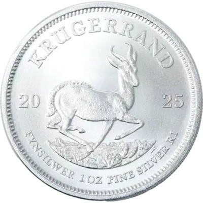 Krugerrand (2025) - 1 Oz - sudraba investīciju monēta