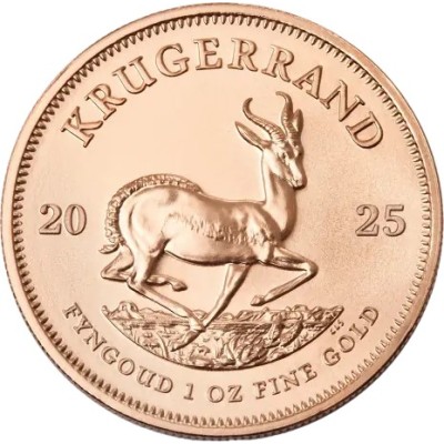 Krugerrands (2025) - 1 Oz - zelta investīciju monēta