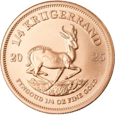Krugerrands (2025) - 1/4 unces - zelta investīciju monēta