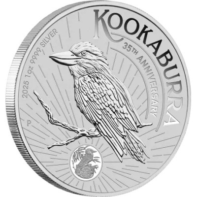 Kookaburra (2025) - 1 unces - Sudraba investīciju monēta