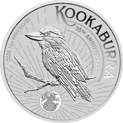 Kookaburra (2025) - 1 unces - Sudraba investīciju monēta
