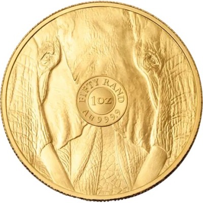 Lielie pieci ziloņi (2025) - 1 unces - zelta monēta