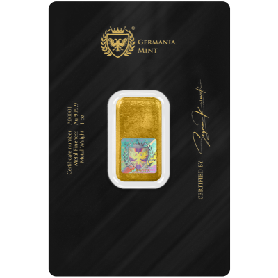 Germania Mint - 1 Oz - Zelta monētas monētas zelta stienis