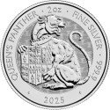 Tudor Beasts Queen Panther - 2 Oz - Silver Investment Coin