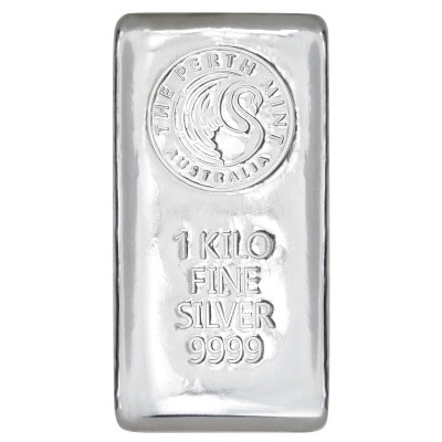 Perth Mint - 1 kg - Silver Investment  Bar