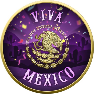 Meksika - Libertad 2024, Cinco de Mayo - Kolekcijas sudraba monēta