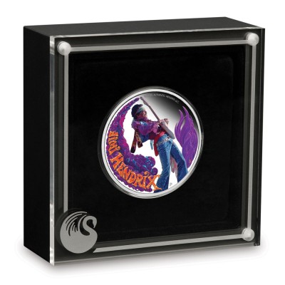 Jimi Hendrix - 1 Oz  - Silver Collector Coin
