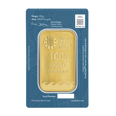 Britannia - 100g - gold investment bullion
