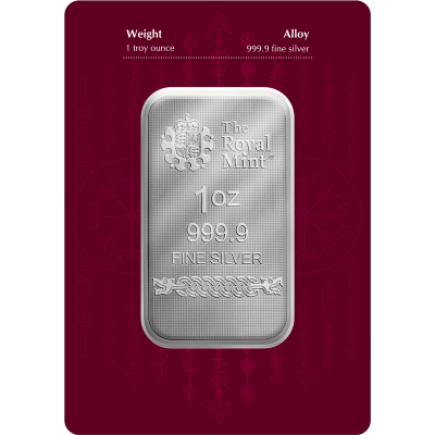 Norse Gods - Thor - 1 Oz - silver investment ingot (delivery 1.7.2025)