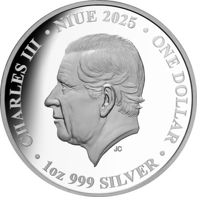 Kapteinis Kuks - Otrais ceļojums - 1 oz - sudraba kolekcijas monēta