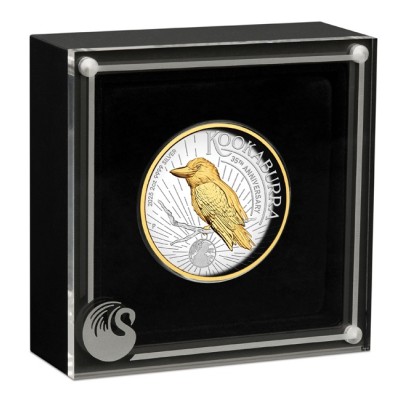 Kookaburra - 2 unču sudraba Proof kolekcijas monēta (piegāde 25.6.2025)