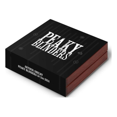 Peaky Blinders - Artūrs Šelbijs - 2 unces - Kolekcijas sudraba monēta