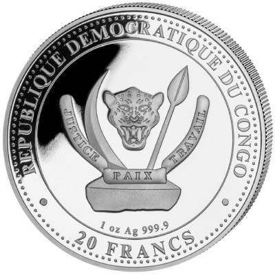 Carnotaurus (Prehistoric Life) 2025 - 1 Oz - Silver Investment Coin