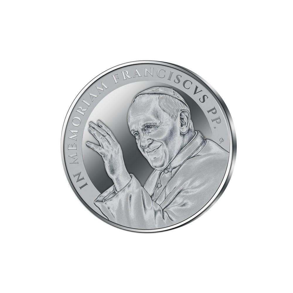 In memoriam - Pope Francis - 1 Oz - Silver Collector Coin
