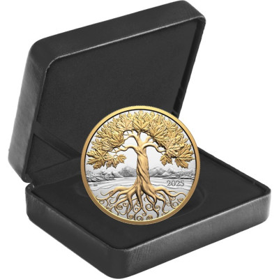 Maple Tree of Life - 5 Oz - Silver Proof Collector Coin