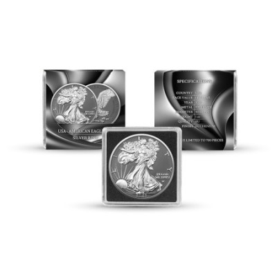 American Eagle, Silver Ring - 1 Oz - Silver Collector Coin