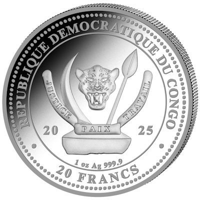 Lauva (2025) - 1 Oz - Kolekcijas sudraba monēta