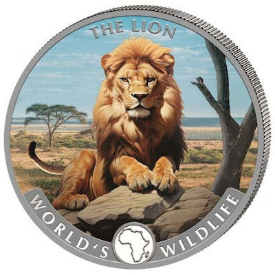 Lauva (2025) - 1 Oz - Kolekcijas sudraba monēta