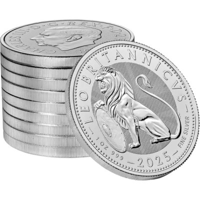British Lion (2025) - 1 Oz - Silver Investment Coin