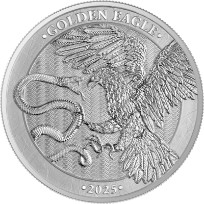 Malta Zelta ērglis (2025) - 1 Oz - sudraba investīciju monēta