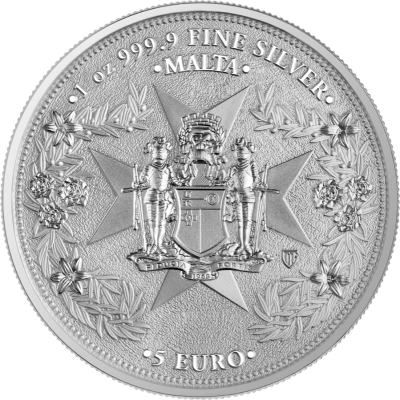 Malta Zelta ērglis (2025) - 1 Oz - sudraba investīciju monēta