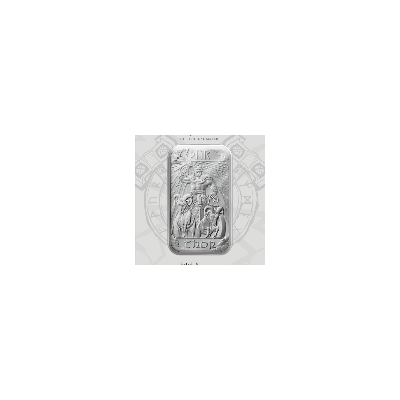 Norse Gods - Thor - 1 Oz - Silver Investment Bar