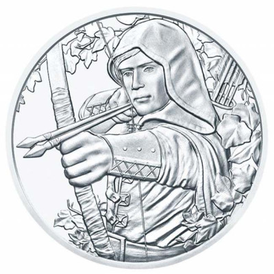 Robins Huds (2019) - 1 oz - Kolekcijas sudraba monēta