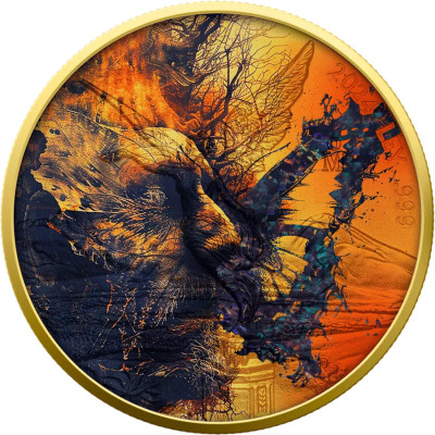 Meksika Libertad - Tauriņa efekts (2024) - 1 oz - Kolekcijas sudraba monēta