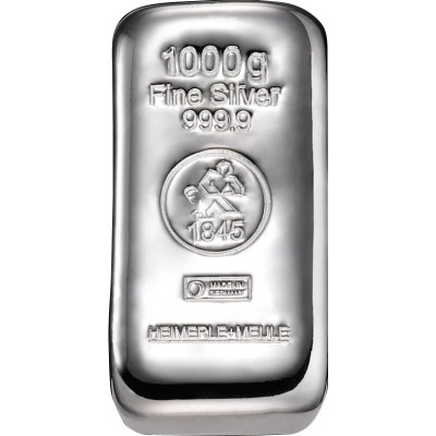 Heimerle + Meule - 1 KG - sudraba investīciju lietņi