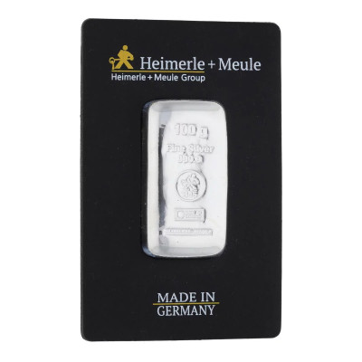 Heimerle + Meule - 100g - sudraba investīciju lietņi